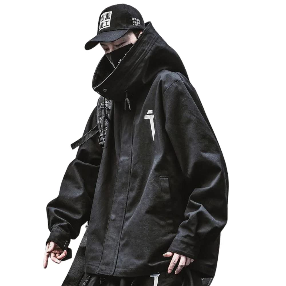 fiction tokyo ❤︎ Heavy Sweat Hood Jacket Amazon.com: KCLOT Inc Functional Techwear Jacket Japanese